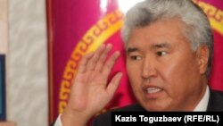 Министр культуры и спорта Казахстана Арыстанбек Мухамедиулы (в бытность ректором Казахской национальной академии искусств имени Темирбека Жургенова).
