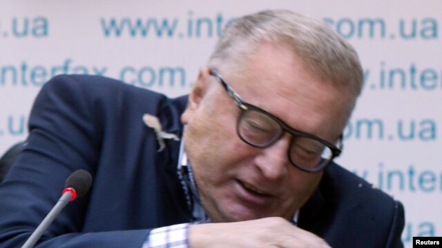 Kiev - Vladimir Zhirinovsky, Udhëheqës i Partisë Liberal Demokratike të Rusisë