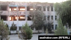 A school damaged in the July ammunition depot in Abadan in July