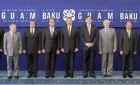 Participants of the GUAM summit in Baku (ITAR-TASS)