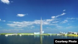 The site of the planned skyscraper has been moved amid fears that it would ruin St. Petersberg's historical skyline.