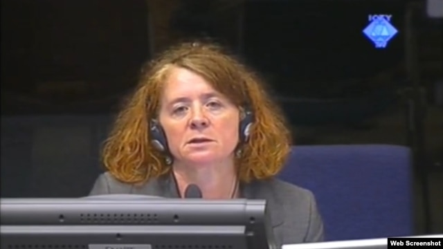 Christine Schmitz svjedoči na suđenju Ratku Mladiću, 17. srpanj 2012.