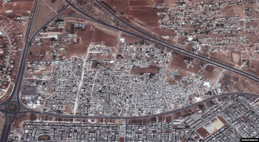 Al-Arbaeen, Hama 2010-2012 The western city of Hama has been the site of fierce fighting between Syrian government forces and rebels. The extent of the destruction can be seen most dramatically in the levelling of the Al-Arbaeen district.
