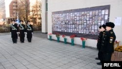 A memorial meeting in 2008 of victims of the Dubrovka Theater (Nord-Ost) attack