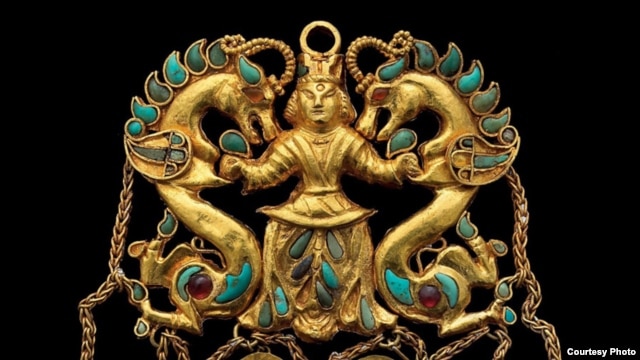 Much Afghan art was plundered during the country's civil war.