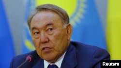 Kazakh President Nursultan Nazarbaev