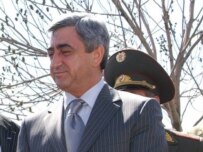 The vote count signaled a victory for Prime Minister Serzh Sarkisian's (in file photo) Republican Party of Armenia (OSCE)