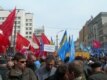 Protests near the Constitutional Court in Kyiv on April 19 (RFE/RL)