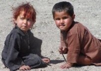 Afghan children in a refugee camp in Herat (file photo) (epa)