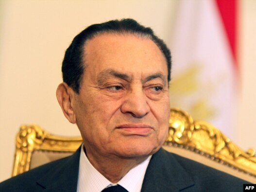 حسنی مبارک، رئیس جمهور پیشین مصر