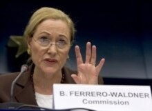 Belgium -- Benita Ferrero-Waldner, Commissioner for External Relations and European Neighborhood Policy of the European Parliament, Brussels, 13Nov2006