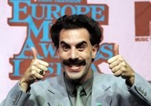 U.K. -- Cohen, Sacha Baron, comedian, dressed as his Kazakh alterego Borat Sagdiyev
