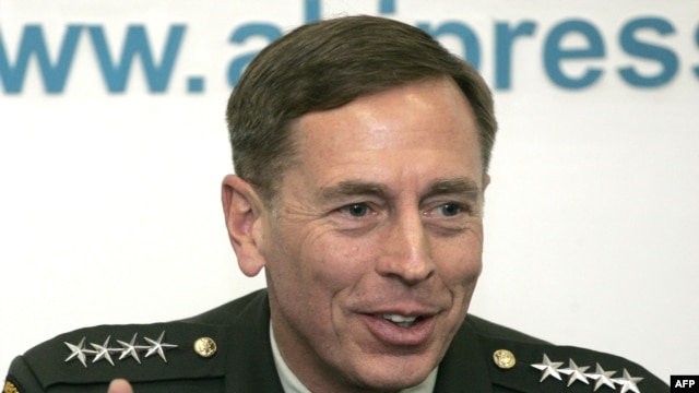 General David Petraeus said in Bishkek there was "no foundation" to reports that Kyrgyz officials wanted to end the U.S. lease on the Manas air base.