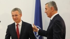 Jens Stoltenberg i Milo Đukanović, foto: Savo Prelević