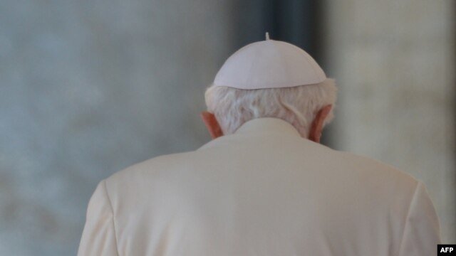 Papa Benedict al XVI-lea la ultima sa audienţă