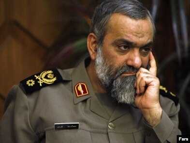 Mohammad Reza Naghdi, head of the Basij forces