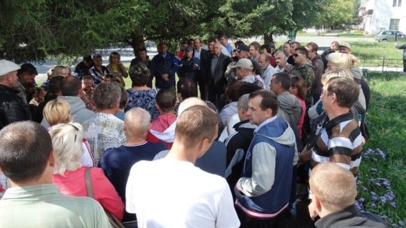 Хакасские горняки приостановили голодовку