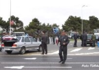 Police in Baku closed the main road from the airport (Turan)