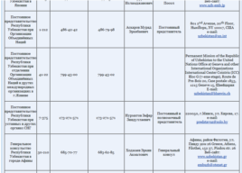 A screen shot of the Foreign Ministry's website