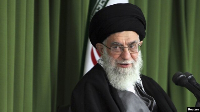 Iranian Supreme Leader Ayatollah Ali Khamenei reportedly told clerics from Iran's Assembly of Experts that Obama's words are "good talk" and show "an exit from illusion."