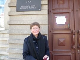 Activist Alena Hnauk 