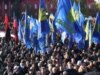 Demonstrators Demand Official Recognition Of WWII Ukrainian Insurgent Army
