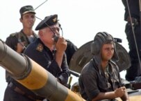 The Nagorno-Karabakh army in training last year (Photolur)