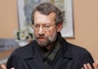 Ali Larijani in Moscow on March 1 (epa)