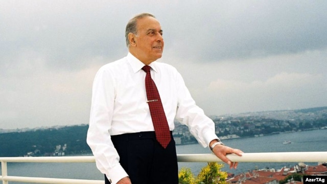 Heydar Aliyev handed power to his son in 2003.