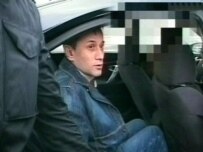 In the video, a man indentified as Sergei Strekalin (pictured) says he stabbed Xalil in a jealous rage (RFE/RL)