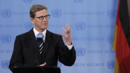 German Foreign Minister Guido Westerwelle called for revived EU talks with Turkey next year.