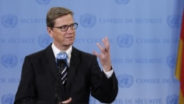 Germain Foreign Minister Guido Westerwelle