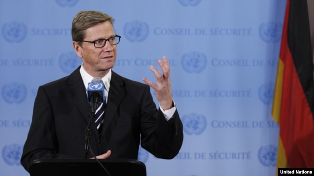 German Foreign Minister Guido Westerwelle called for revived EU talks with Turkey next year.