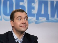 Russia -- Dmitry Medvedev at a press conference in Moscow, 03Mar2008