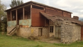 The Khurtsidze family home in Dikhashkho, in western Georgia