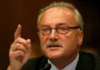 Galloway's heated testimony included sharp criticism of the U.S.-led war in Iraq