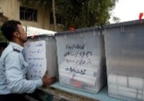 Counting votes in Baghdad (epa)