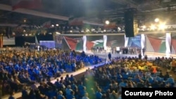 جانب من مؤتمر المعارضة الإيرانية في باريس