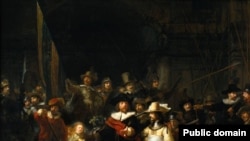 Rembrandt's "Night Watch" -- a study of Russia's North Caucasus?