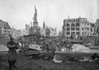 At least 35,000 people were killed in the firebombing of Dresden in February 1945.