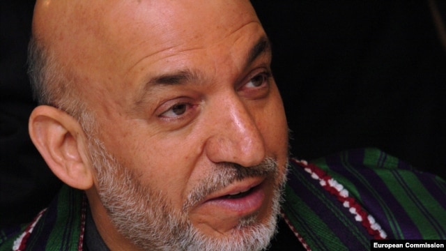 Afghan President Hamid Karzai 