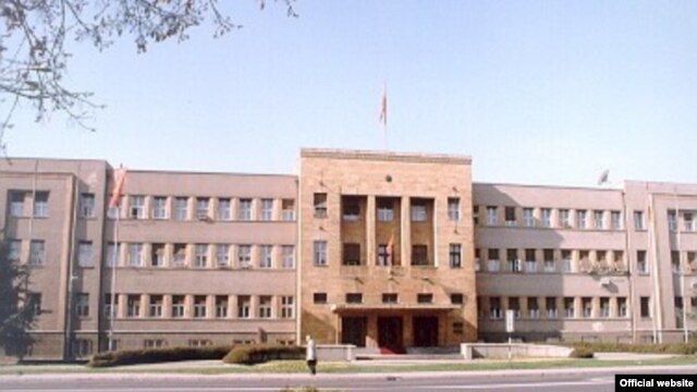 Skopje, zgrada Parlamenta Makedonije