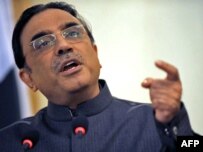 Pakistani President Asif Ali Zardari