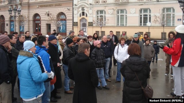 Protest u Novom Sadu                