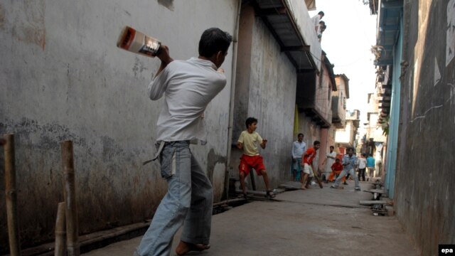 Wherever the British went, they took cricket with them, and it has flourished, as here, in Mumbai.