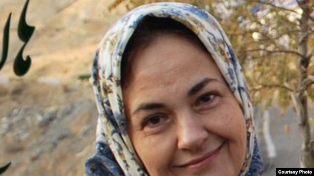 Iranian opposition activist Haleh Sahabi, who died shortly after her father's funeral. 