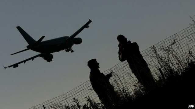 A Canadian military plane involved in the international operation to protect civilians in Libya