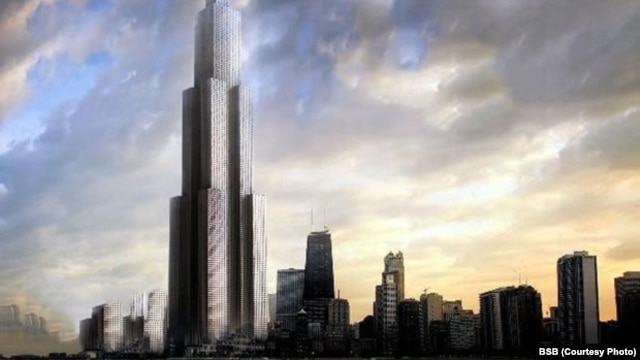 If completed, Sky City will be the world's tallest building.