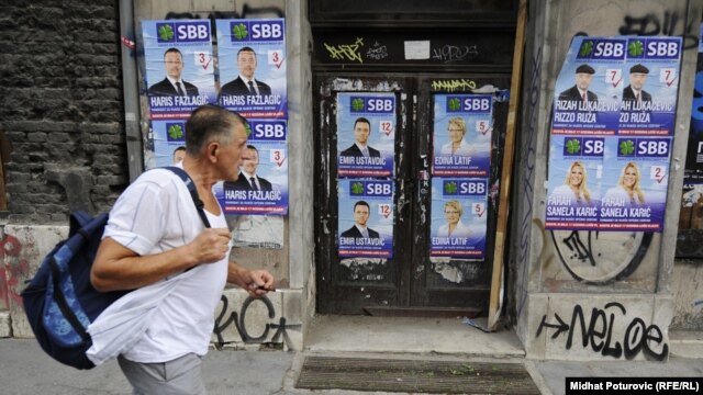 Predizborni plakati, Sarajevo, oktobar 2012.