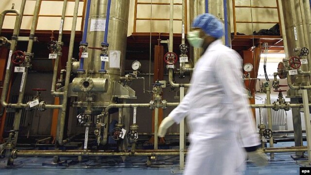 Gholamreza Massoumi referred to “accidents” at the Isfahan Uranium Conversion Facility, where yellowcake is converted into highly toxic uranium hexafluoride. (file photo)